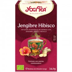Yogi Tea Jengibre Hibisco...