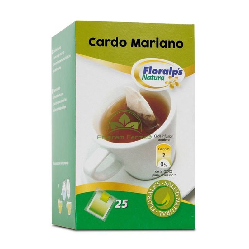 CARDO MARIANO 25 SOBRES FLORALP´S NATURA