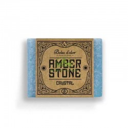 Amber Stone Crystal Boles...