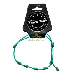 Pulsera 5 Nudos Verde Trinidad