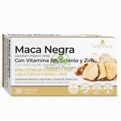 Maca Negra 30 Cápsulas Natysal